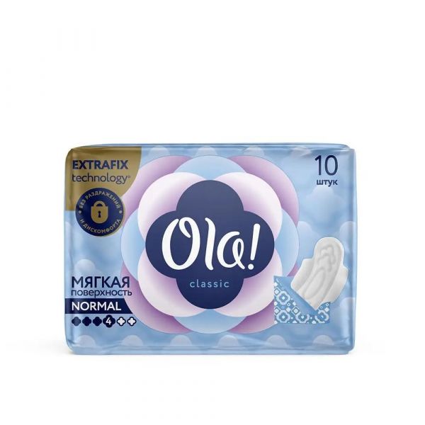 Ola! (Ола!) прокладки классик №10 б/крыльев (Аванта оао)