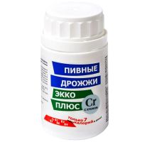 Дрожжи пивные с хромом таб. №100 (ЭККО ПЛЮС ООО)