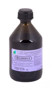 Йодинол 100мл р-р д/пр.местн.,наружн. №1 фл. (ТУЛЬСКАЯ ФФ)