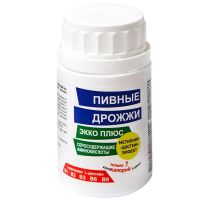 Дрожжи пивные с серой таб. №60 (ЭККО ПЛЮС ООО)