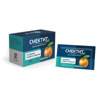 Смектит диоктаэдрический 3г 3,76г пор.д/сусп.д/пр.внутр. №10 саше  апельсин (ВЕСТ ООО)