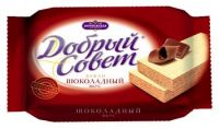 Вафли добрый совет 73г шоколад фруктоза (ОБЪЕДИНЕННЫЕ КОНДИТЕРЫ)