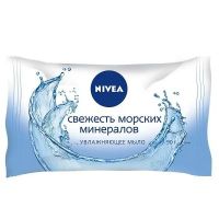 Nivea (Нивея) мыло-крем нежное увлажнение 100г 80608 (БАЙЕРСДОРФ)