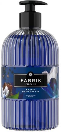 Fabrik cosmetology (Фабрик косметолоджи) мыло жидкое 500мл амбра перец нероли (ФАБРИК КОСМЕТИК ООО)
