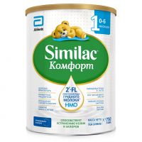Similac (симилак) молочная смесь комфорт 1 750г 0-6 мес. (ЭББОТТ)