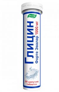 Глицин форте эвалар 1000 таб.шип. №20 бад (ЭВАЛАР)