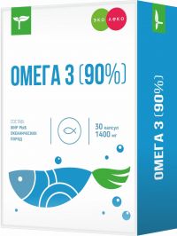 Эколеко омега 3 90% капс. №30 (МИРРОЛЛА ООО_1)