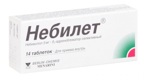 Небилет 5мг таб. №14 (Berlin-chemie ag_2)