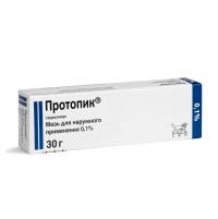 Протопик 0.1% 30г мазь д/пр.наружн. №1 туба (ЛЕО ФАРМА)