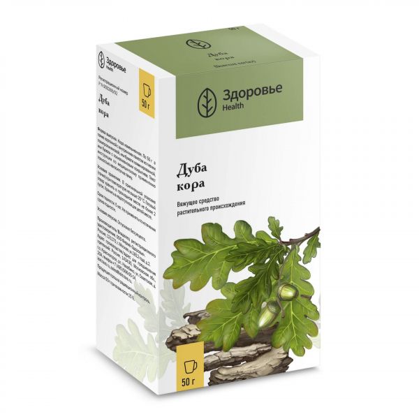 Дуба кора 50г №1 бад (Здоровье фирма ооо_1)