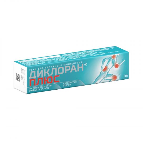 Диклоран плюс 30г гель д/пр.наружн. №1 туба (Unique pharmaceutical laboratories_1)