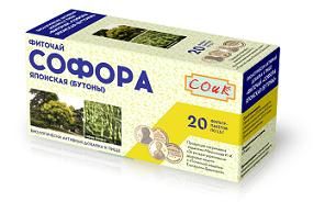 Софора японская 1,5г чай №20 ф/п. (Соик ооо)
