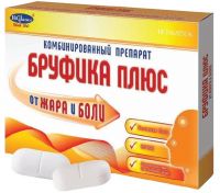 Бруфика плюс 400мг+325мг таб. №10 (ХАЙГЛАНС ЛАБОРАТОРИЗ)