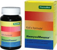 Kid's formula (Кидс формула) иммуномишки пастилки жев. №60 (ФАРМА-МЕД ИНК)