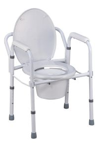 Кресло-туалет со спинкой складное tn-402 (CAREMAX REHABILITATION EQUIPMENT CO. LTD.)