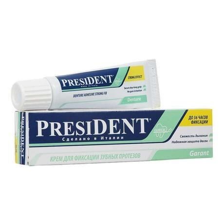 PresiDent (Президент) гарант крем д/фикс. зубных протезов 20мл мята (Betafarma s.p.a.)