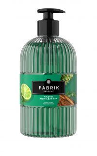 Fabrik cosmetology (Фабрик косметолоджи) мыло жидкое 500мл лайм груша можжевельник (ФАБРИК КОСМЕТИК ООО)