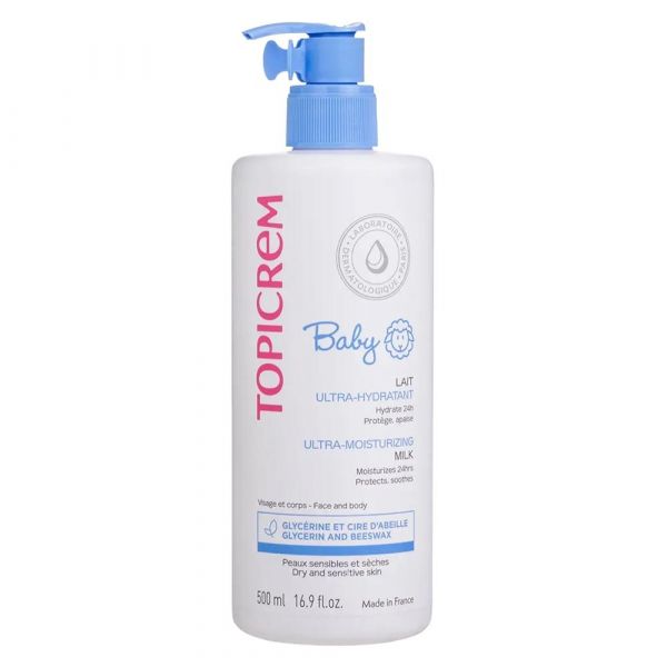 Topicrem (Топикрем) baby  молочко увл. 500мл (Nigy laboratoires)