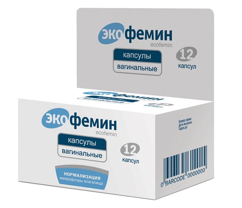 Экофемин Капс.Ваг. №12 Аппликатор (Pharma-Vinci A.S.) - Цены В.