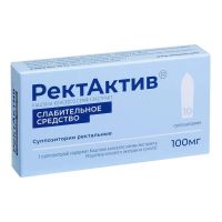 Ректактив 100мг супп.рект. №10 (АЛЬТФАРМ)
