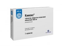 Кимокс (моксифлоксацин) 400мг таб.п/об.пл. №7 (ALKALOID AD)