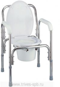 Кресло-туалет со спинкой tn-401 (NOVA ORTHPEDIC & REHABILITATION APPLIANCE. INC.)