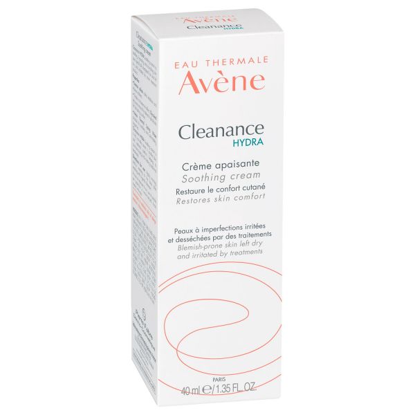 Avene (авен) клинанс гидра крем успокаивающий 40мл 7340 0891 (Pierre fabre dermo-cosmetique)