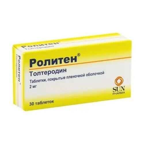 Ролитен 2мг таб.п/об.пл. №30 (Sun pharmaceutical industries ltd.)