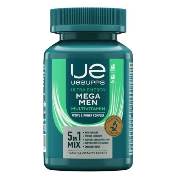 Уесаппс ультра энерджи мега мен мультивитамин капс. №60 (Ultra energy supplements trading l.l.c)