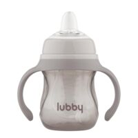 Lubby (Лабби) поильник-непроливайка 180мл с ручками мягк.носик 30991 (ЙЕЛОУКЭЙР ЛТД)