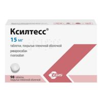 Ксилтесс 15мг таб.п/об.пл. №98 (ЭГИС)