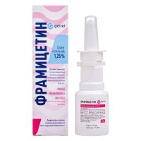 Фрамицетин 1,25% 15мл спрей наз. фл. (ВЕСТ ООО)