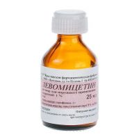 Левомицетин 1% 25мл р-р спирт.д/пр.наружн. №1 фл. (ЯРОСЛАВСКАЯ ФФ)