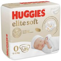 Huggies (хаггис) подгузники elite soft №25 0+ до 3,5 кг (КИМБЕРЛИ КЛАРК)