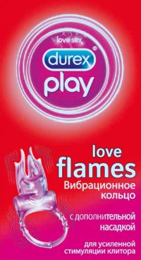 Эрекционное кольцо Durex Intense Play Vibrations