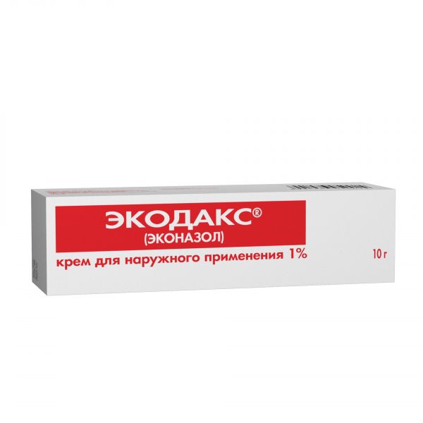 Экодакс 1% 10г крем д/пр.наружн. №1 туба (Unique pharmaceutical laboratories)