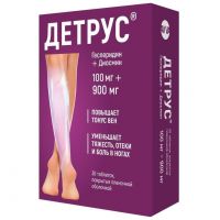 Детрус 100мг+900мг таб.п/об.пл. №30 (АВВА)