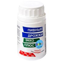 Дрожжи пивные детские таб. №100 (ЭККО ПЛЮС ООО)