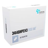 Эфавиренз 600мг таб.п/об.пл. №30 (АТОЛЛ)