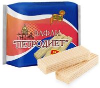 Петродиет вафли слив.-ванильн. 95г на сорбите (ООО "ТОРГОВЫЙ ДОМ ПЕТРОДИЕТ")