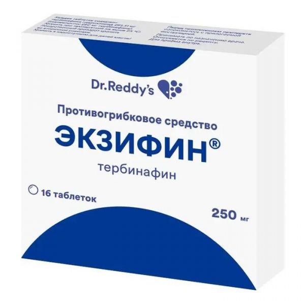 Экзифин 250мг таб. №16 (Dr.reddys laboratories ltd.)