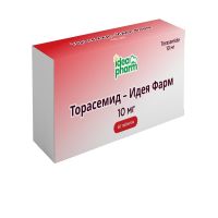 Торасемид 10мг таб. №60 (ИДЕЯ ФАРМ)