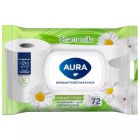 Aura (Аура) бумага туалетная влажная №72 2802 (КОТТОН КЛАБ)