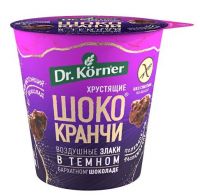 Dr. Korner (Др.корнер) злаки воздушные 40г греч. в темн.шоколаде (ХЛЕБПРОМ ОАО)