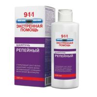911 шампунь репейный 150мл (МИРРОЛЛА)