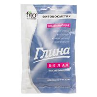 Глина белая 60г отбеливающ 1501 (ФИТОКОСМЕТИК)