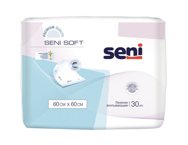 Seni (Сени) soft пеленки №30 60*60см (Tzmo s.a.)