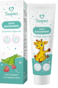 Sleepers (Слиперс) каламин 50г крем с 0 мес. (ПРИОРИТЕТ ООО)