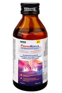 Риниколд кофкомплекс 100мл сироп №1 фл. (ШРЕЯ ЛАЙФ САЕНСИЗ)