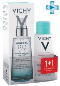 Vichy (виши) гель-сыворотка минерал 89 75мл +мицел.вода 100мл 9601 (VICHY LABORATOIRES)